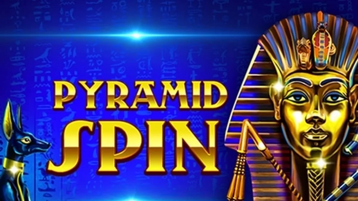 Tampilan visual slot Pyramid Spin dengan latar belakang piramida kuno yang misterius.